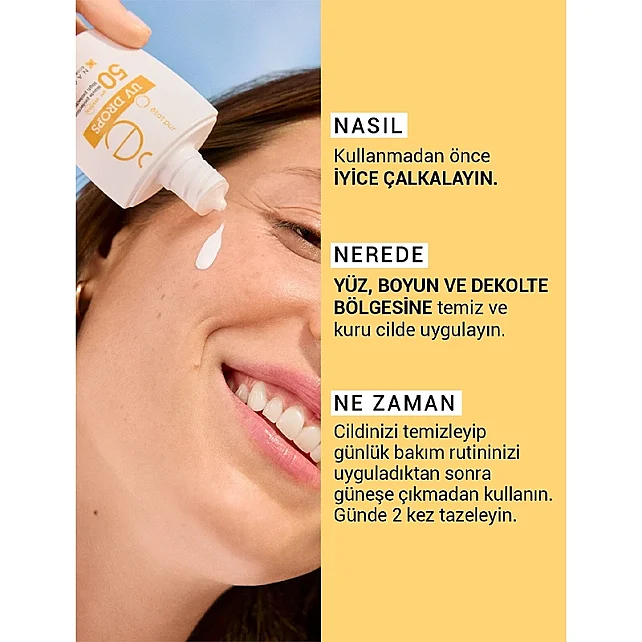 Etat Pur Uv Drops Face Fluid SPF 50 - Mineral Yüz Güneş Kremi 30g - 2