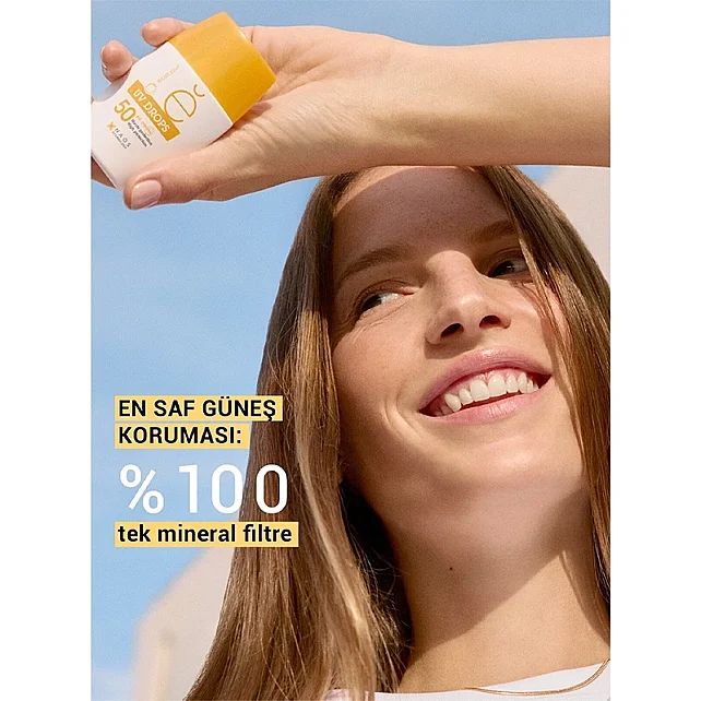 Etat Pur Uv Drops Face Fluid SPF 50 - Mineral Yüz Güneş Kremi 30g - 4