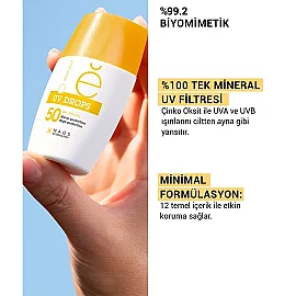 Etat Pur Uv Drops Face Fluid SPF 50 - Mineral Yüz Güneş Kremi 30g - 8