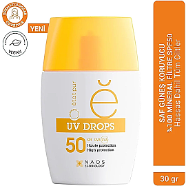 Etat Pur Uv Drops Face Fluid SPF 50 - Mineral Yüz Güneş Kremi 30gr - 10
