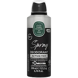 Eyüp Sabri Tuncer Active Men - Erkek Spray Deodorant 200ml - Eyüp Sabri Tuncer