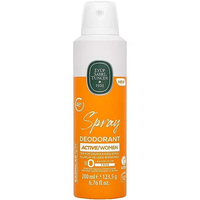 Eyüp Sabri Tuncer Active Women - Kadın Spray Deodorant 200ml - 1