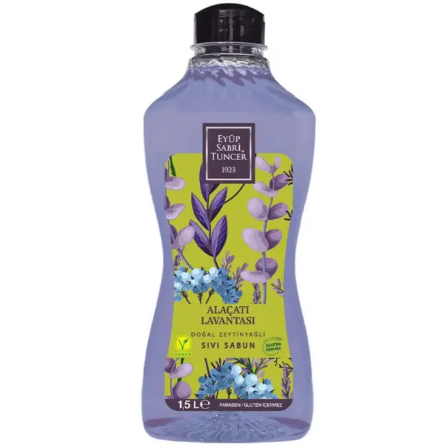 Eyüp Sabri Tuncer Alaçatı Lavantası Sıvı Sabun 1,5L - 1