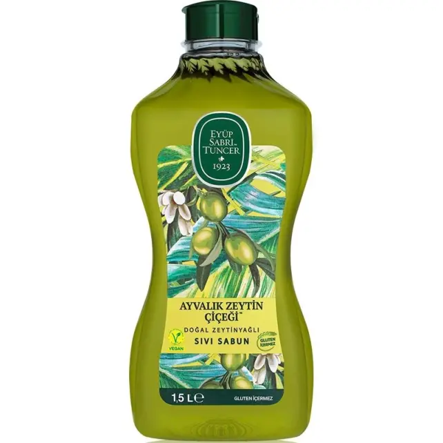 Eyüp Sabri Tuncer Ayvalık Zeytin Çiçeği Sıvı Sabun 1,5L - 1