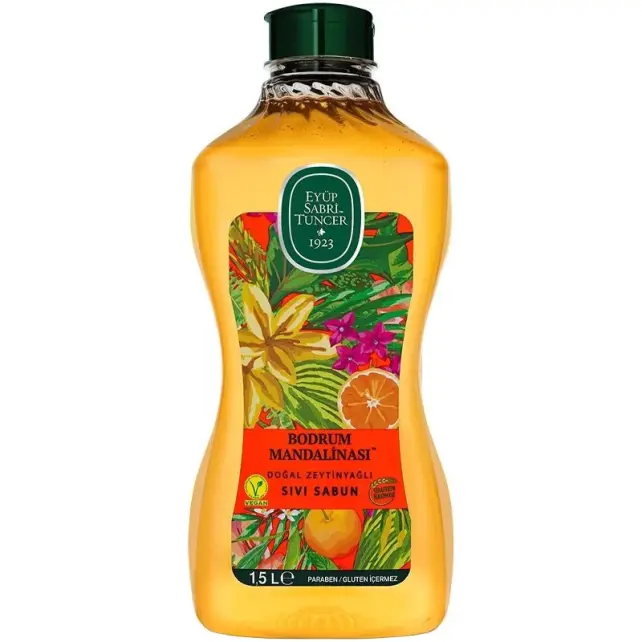 Eyüp Sabri Tuncer Bodrum Mandalinası Sıvı Sabun 1,5L - 1