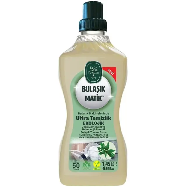 Eyüp Sabri Tuncer Bulaşık Matik - Bulaşık Yıkama Sıvısı - Defne 1,45 L Pet Şişe - 1