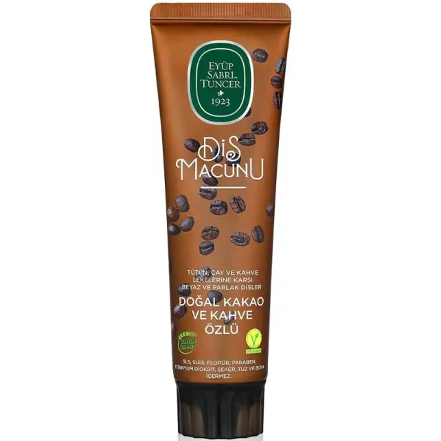 Eyüp Sabri Tuncer Diş Macunu - Doğal Kakao ve Kahve Özlü 90ml - 2