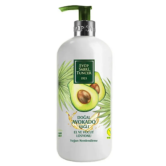 Eyüp Sabri Tuncer Doğal Avokado Yağlı El ve Vücut Losyonu 500ml - 1