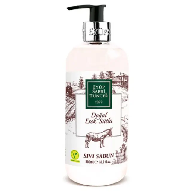 Eyüp Sabri Tuncer Doğal Eşek Sütlü Sıvı Sabun 500ml - 1