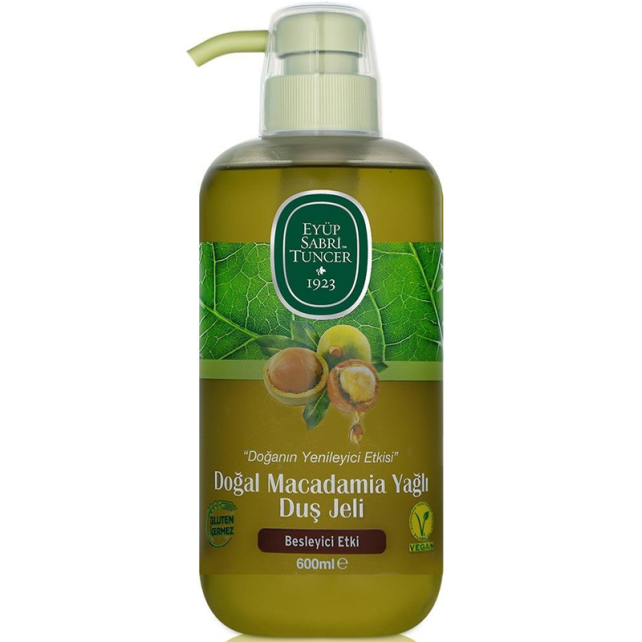 Eyüp Sabri Tuncer Doğal Macadamia Yağlı Duş Jeli 600ml - 1