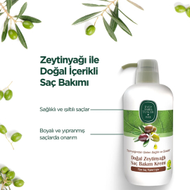Eyüp Sabri Tuncer Doğal Zeytinyağlı Saç Kremi 600ml - 2