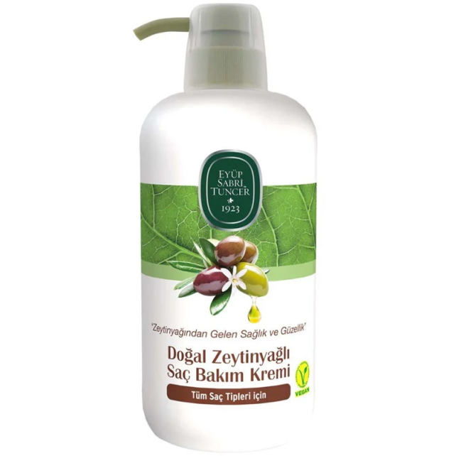 Eyüp Sabri Tuncer Doğal Zeytinyağlı Saç Kremi 600ml - 1