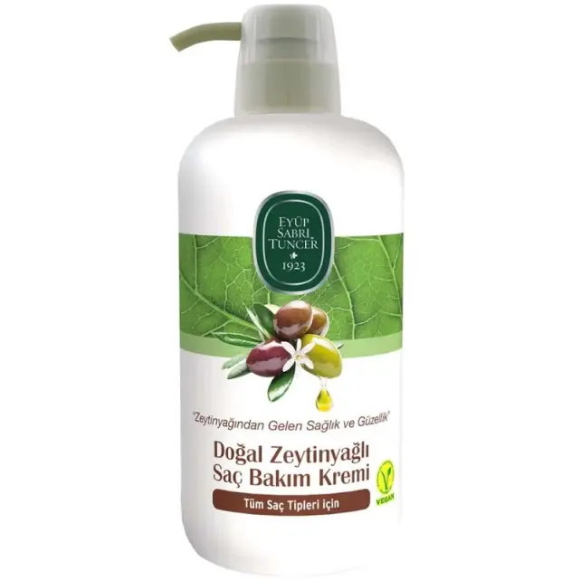 Eyüp Sabri Tuncer Doğal Zeytinyağlı Saç Kremi 600ml - 1