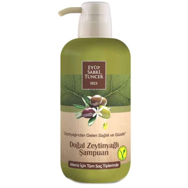 Eyüp Sabri Tuncer Doğal Zeytinyağlı Şampuan 600ml - 1