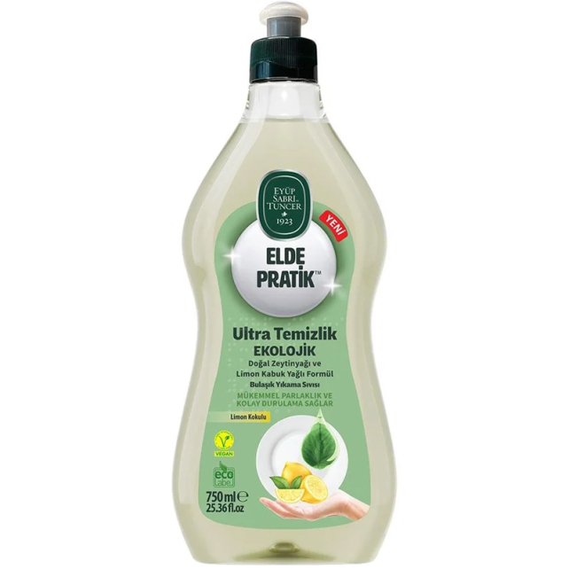 Eyüp Sabri Tuncer Elde Matik - Bulaşık Yıkama Sıvısı Limon Kokulu 750ml - 1