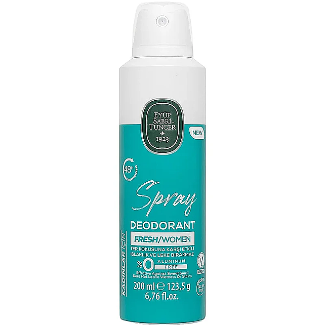 Eyüp Sabri Tuncer Fresh Women - Kadın Sprey Deodorant 200ml - 1