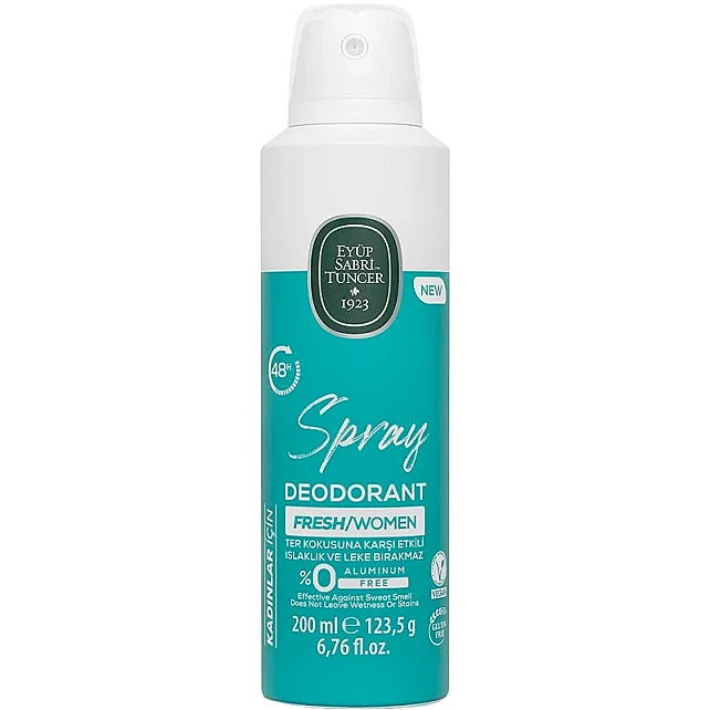 Eyüp Sabri Tuncer Fresh Women - Kadın Sprey Deodorant 200ml - 1