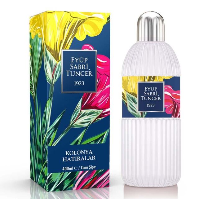 Eyüp Sabri Tuncer Hatıralar Kolonyası 400ml Cam Şişe - 1