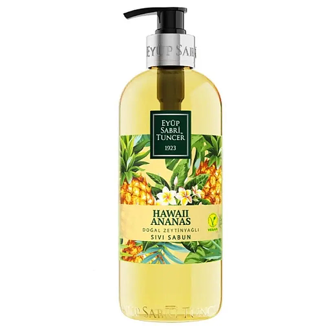 Eyüp Sabri Tuncer Hawaii Ananas - Doğal Zeytinyağlı Sıvı Sabun 500ml