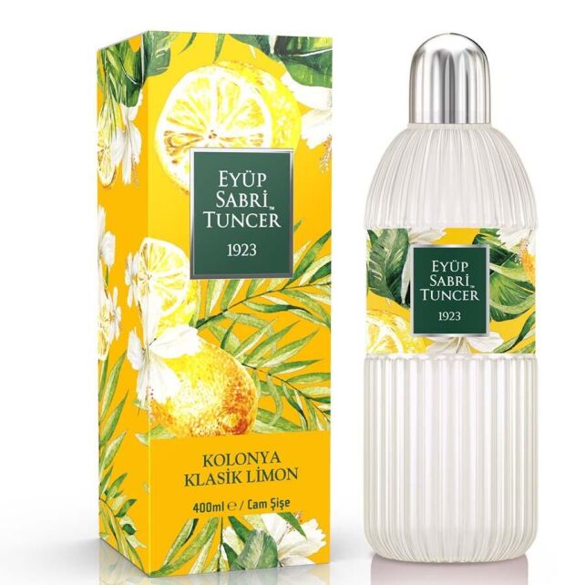 Eyüp Sabri Tuncer Limon Kolonyası 400ml Cam Şişe - 1