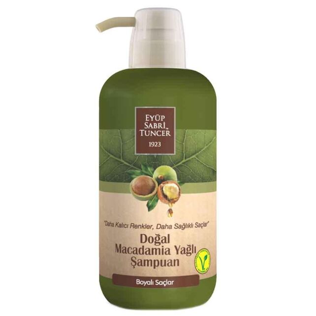 Eyüp Sabri Tuncer Doğal Macadamia Yağı Şampuanı 600ml Eyüp Sabri Tuncer Doğal Macadamia Yağı Şampuanı 600ml