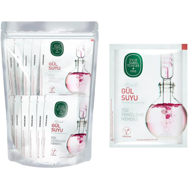 Eyüp Sabri Tuncer Mistik Gül Suyu - Yüz Temizleme Mendili 30 Adet - 3