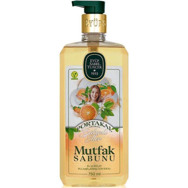 Eyüp Sabri Tuncer Mutfak Sabunu - Portakal 750ml - 1