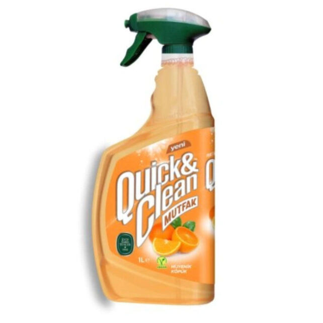 Eyüp Sabri Tuncer Quick & Clean Mutfak Yüz Temizleyici - Portakal 1L - 1