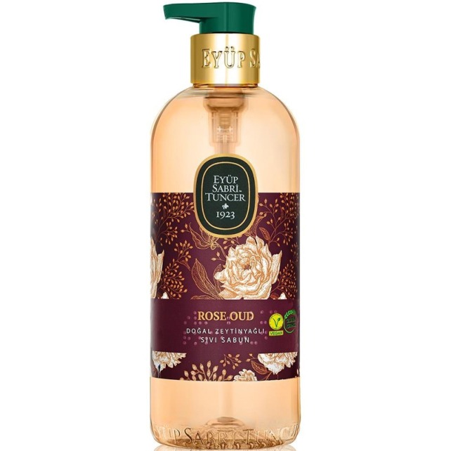 Eyüp Sabri Tuncer Rose Oud - Doğal Zeytinyağlı Sıvı Sabun 500ml - 1