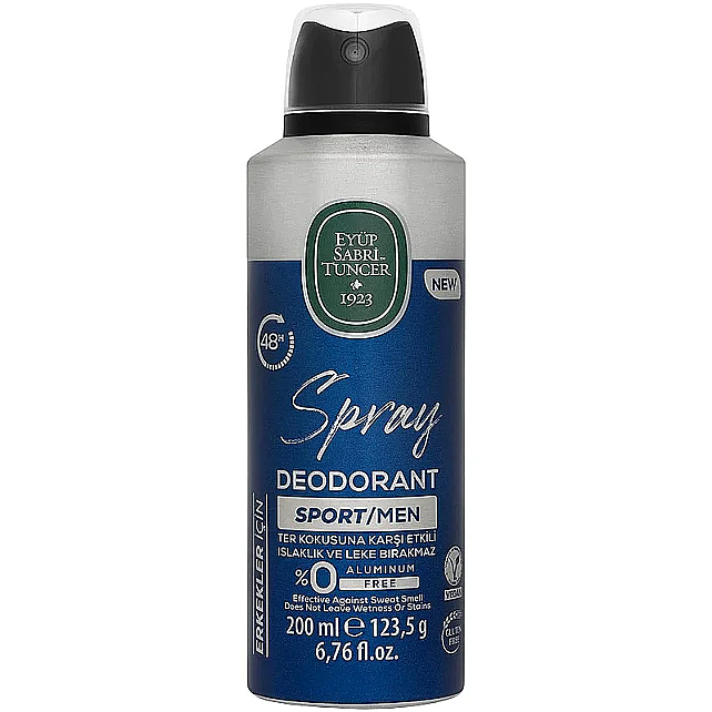 Eyüp Sabri Tuncer Sport Men - Erkek Spray Deodorant 200ml - 1