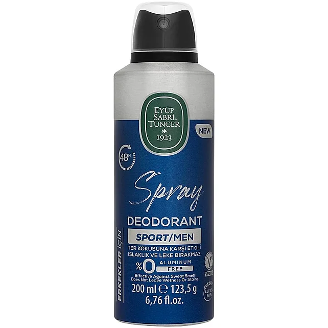 Eyüp Sabri Tuncer Sport Men - Erkek Spray Deodorant 200ml - 1