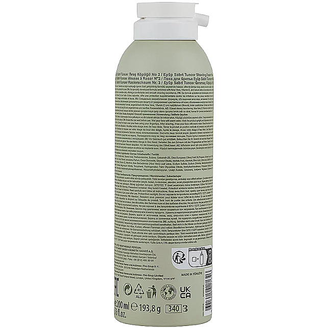 Eyüp Sabri Tuncer Tıraş Köpüğü No: 3 - 200ml - 2