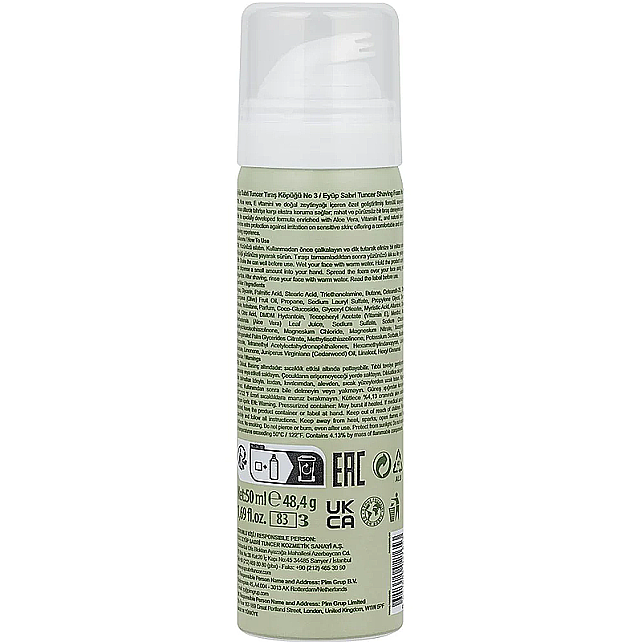 Eyüp Sabri Tuncer Tıraş Köpüğü No: 3 - 50ml - 2