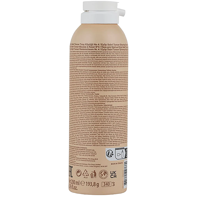 Eyüp Sabri Tuncer Tıraş Köpüğü No: 4 - 200ml - 2