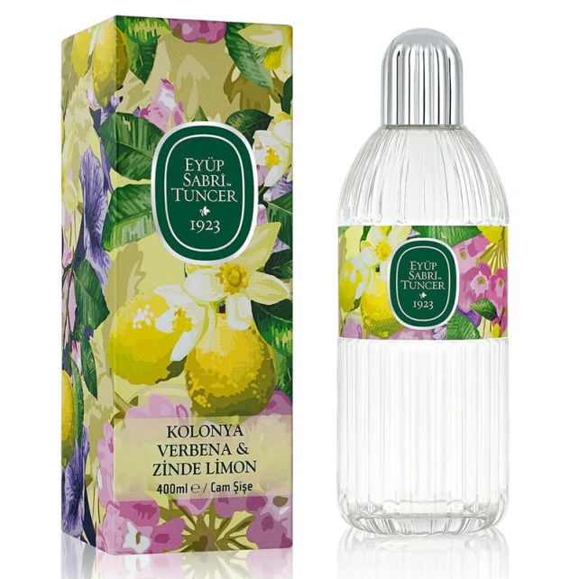 Eyüp Sabri Tuncer Verbena Zinde Limon Kolonyası - Cam Şişe 400ml - 1
