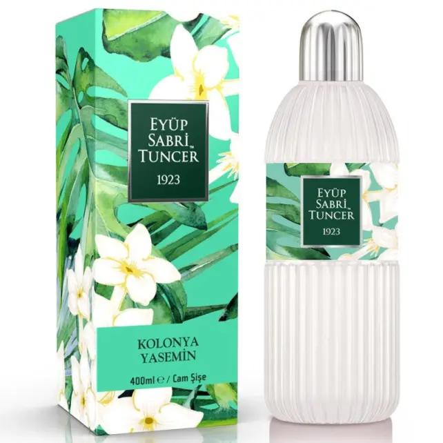 Eyüp Sabri Tuncer Yasemin Kolonyası Cam Şişe 400ml - 1