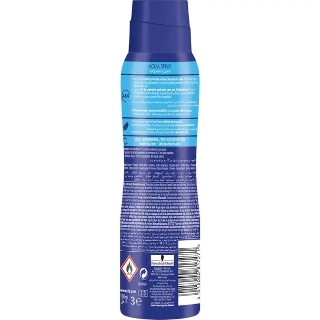 Fa Aqua Sprey Deodorant 150ml - 2