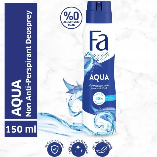 Fa Aqua Sprey Deodorant 150ml - 3