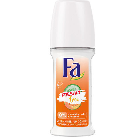 Fa Freshly Free Cucumber & Melon Roll-On Dedoorant 50ml Fa Freshly Free Cucumber & Melon Roll-On Dedoorant 50ml