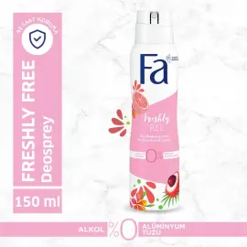 Fa Freshly Free Grapefuit Sprey Deodorant 150ml - 3