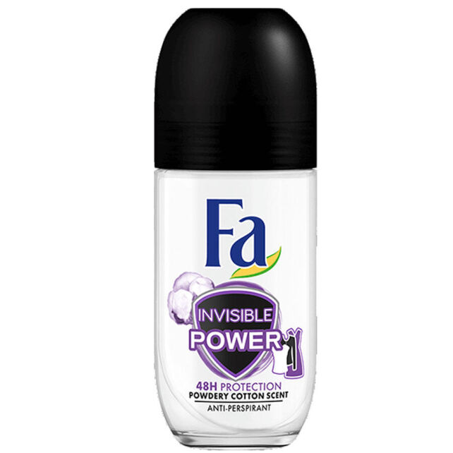 Fa Invisible Power Roll-On Deodorant 50ml Fa Invisible Power Roll-On Deodorant 50ml