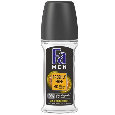 Fa Men Lime & Ginger Roll-On Deodorant 50 ml Fa Men Lime & Ginger Roll-On Deodorant 50 ml