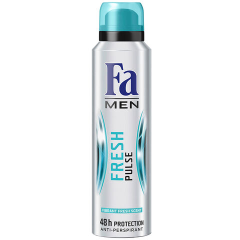 Fa Men Fresh Pulse Sprey Deodorant 150ml Fa Men Fresh Pulse Sprey Deodorant 150ml