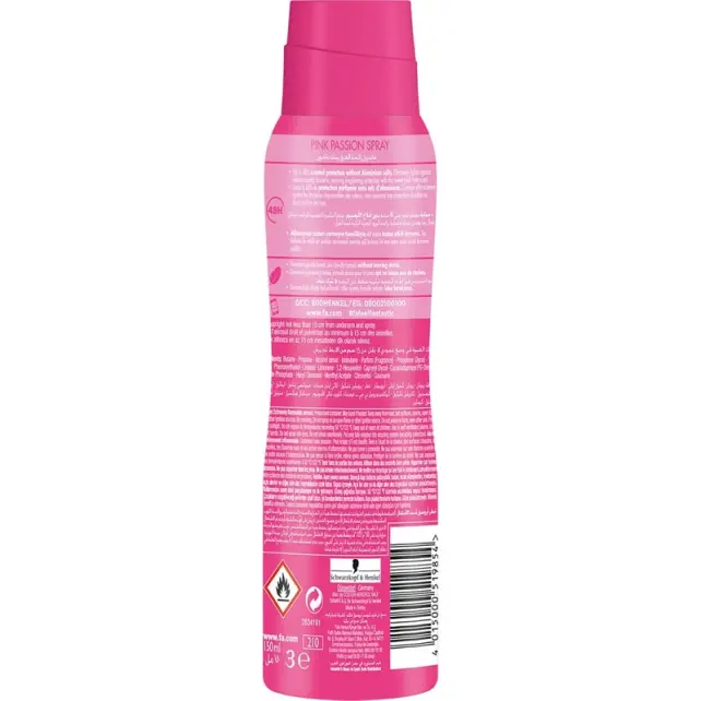 Fa Pink Passion Sprey Deodorant 150ml - 2