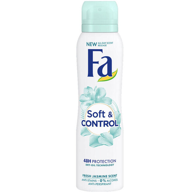 Fa Soft & Control Sprey Deodorant 150ml Fa Soft & Control Sprey Deodorant 150ml