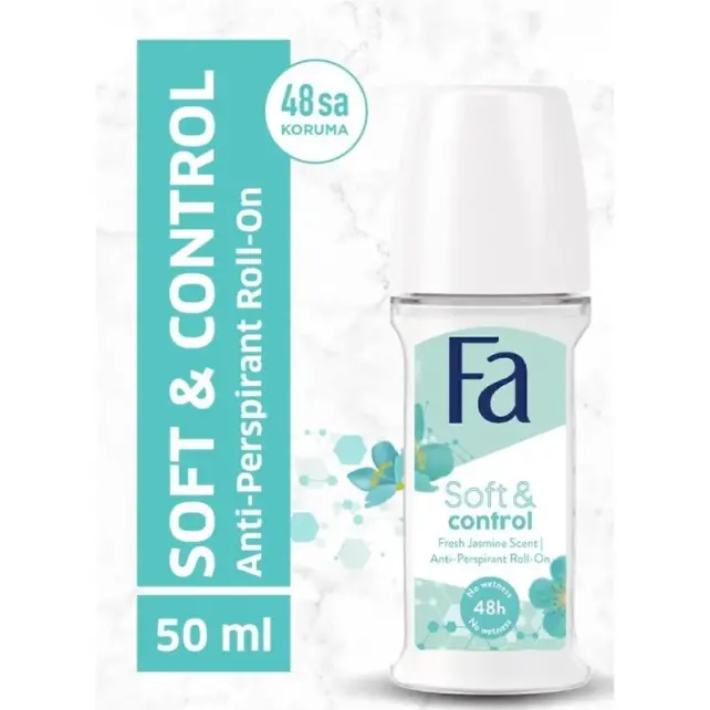 Fa Soft & Control Roll-On Deodorant 50ml - 2