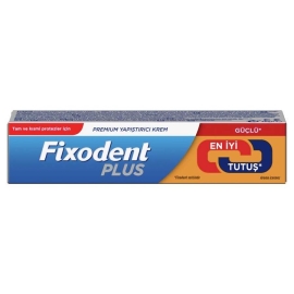 Fixodent Plus Premium Protez Diş Yapıştırıcı Krem 40gr - Fixodent