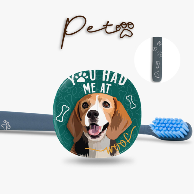 Flipper Pets Hijyenik Saklama Kabı & Diş Fırçası Seti Köpek - 6