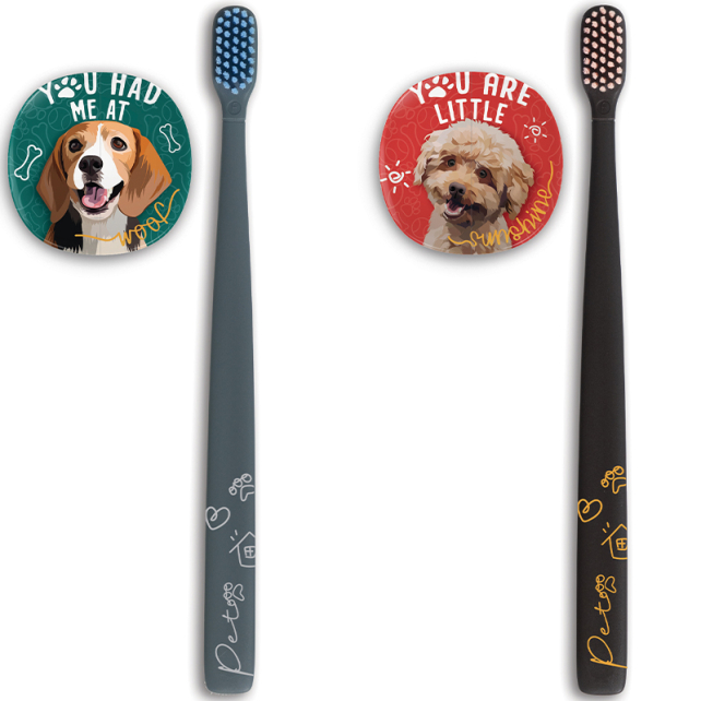 Flipper Pets Hijyenik Saklama Kabı & Diş Fırçası Seti Köpek - 3