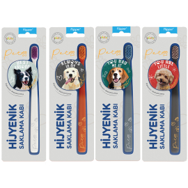 Flipper Pets Hijyenik Saklama Kabı & Diş Fırçası Seti Köpek - Flipper